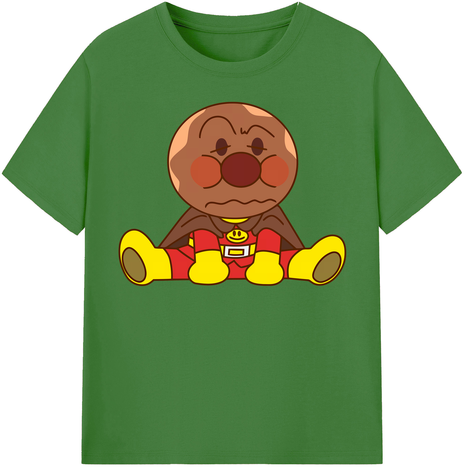 （画像用） アンパンマン Anpanman レディースカジュアルプリントTシャツ（綿100％）